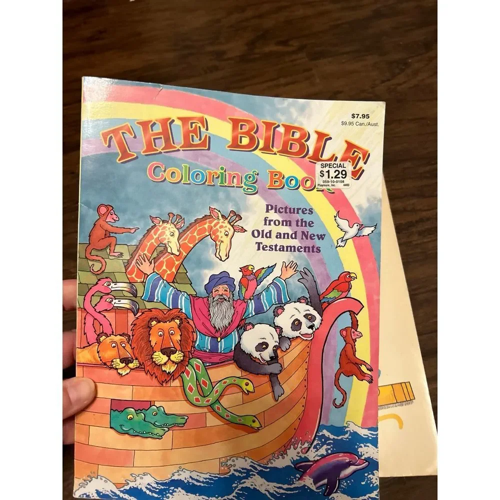 Vintage Bible story‎ coloring books